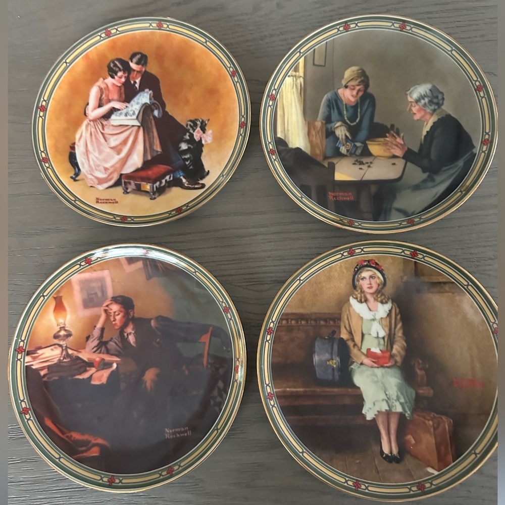 Norman Rockwell’s “American Dream” Plates